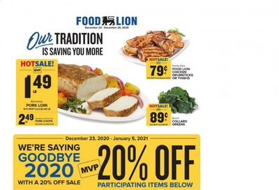 Food Lion (TN) Weekly Ad Flyer December 23 to December 29
