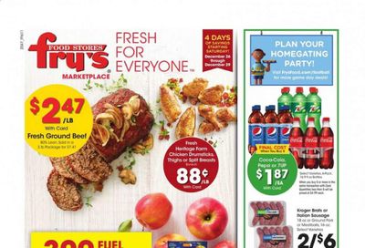 Fry’s (AZ) Weekly Ad Flyer December 26 to December 29