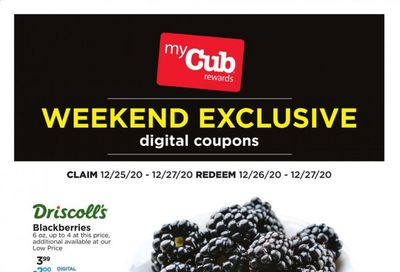 Cub Foods Weekly Ad Flyer December 25 to December 27