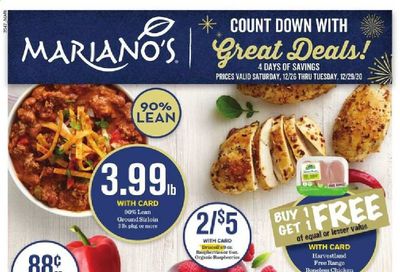 Mariano’s Weekly Ad Flyer December 26 to December 29