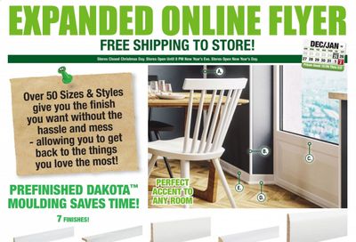 Menards Weekly Ad Flyer December 26 to January 2