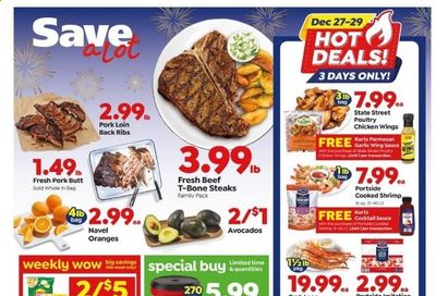 Save a Lot Weekly Ad Flyer December 26 to December 29