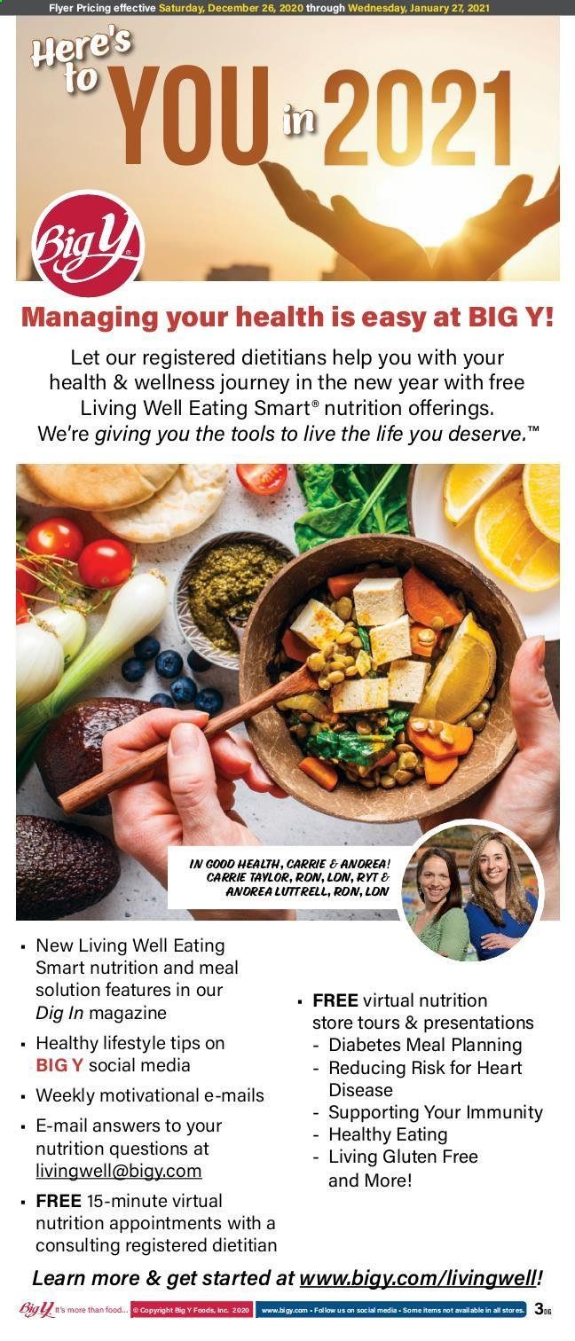 Big Y (CT, MA) Weekly Ad Flyer December 26 to December 27