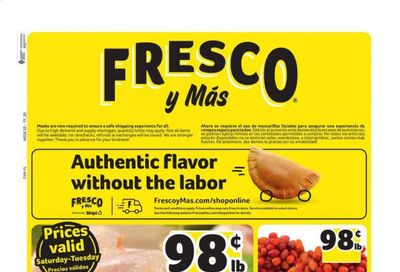 Fresco y Más Weekly Ad Flyer December 26 to December 29