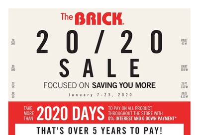 The Brick Flyer January 7 to 23