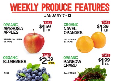 Pomme Natural Market Flyer January 7 to 13