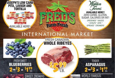 Fred's Farm Fresh Flyer January 8 to 14