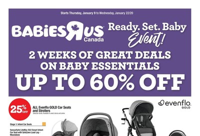 Babies R Us Flyer January 9 to 22