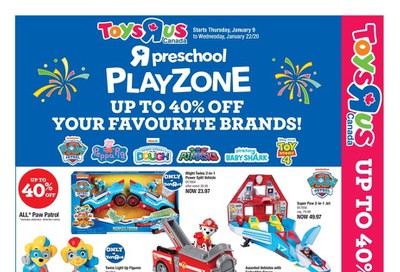 Toys R Us Flyer January 9 to 22