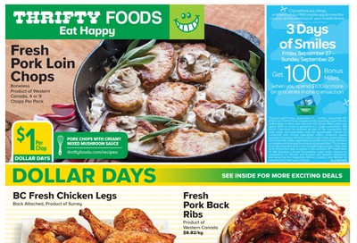 Thrifty Foods Flyer September 26 to October 2
