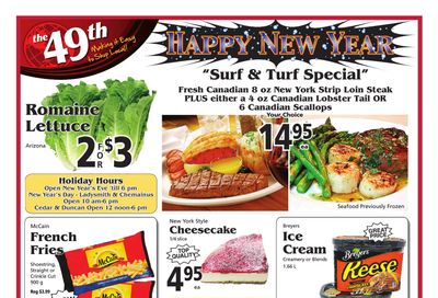 The 49th Parallel Grocery Flyer December 28 to January 6