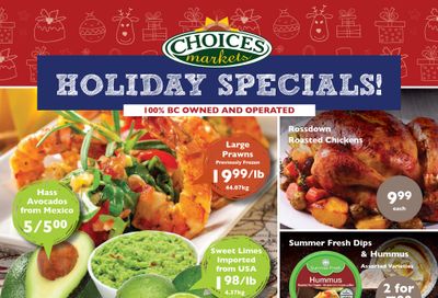 Choices Market Flyer December 26 to 30