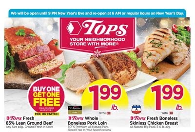 Tops Friendly Markets Weekly Ad Flyer December 27, 2020 to January 2, 2021