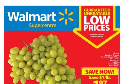 Walmart Supercentre (West) Flyer January 9 to 15