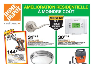 Home Depot (QC) Flyer January 9 to 15