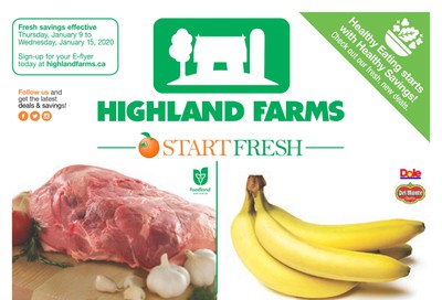 Highland Farms Flyer January 9 to 15