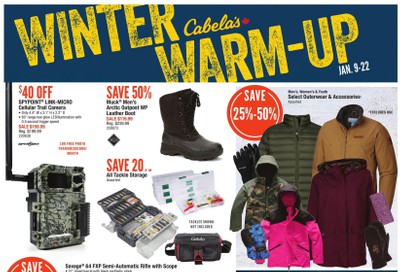 Cabela's Flyer January 9 to 22