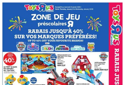 Toys R Us (QC) Flyer January 9 to 15