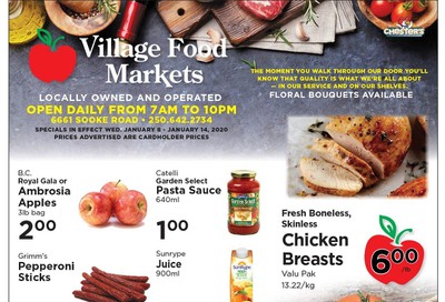 Village Food Market Flyer January 8 to 14