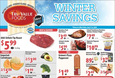 Tru Value Foods Flyer January 8 to 14