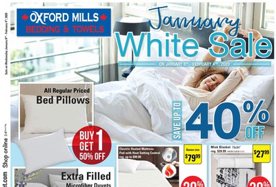 Oxford Mills Flyer January 8 to February 4