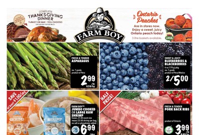 Farm Boy Flyer September 26 to October 2