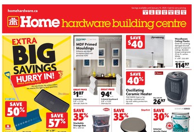 Home Hardware Building Centre (ON) Flyer January 9 to 15