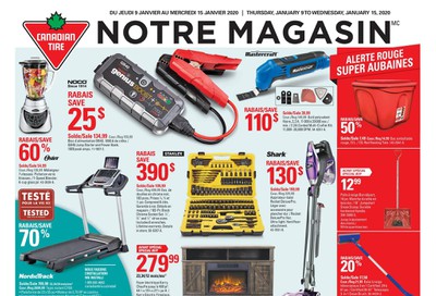 Canadian Tire (QC) Flyer January 9 to 15