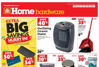 Home Hardware (BC) Flyer January 9 to 15