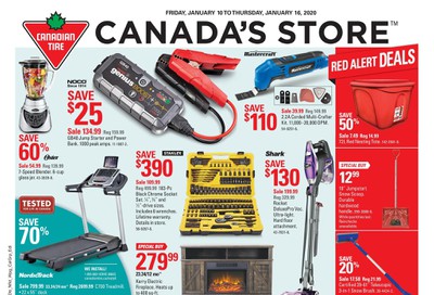 Canadian Tire (West) Flyer January 10 to 16