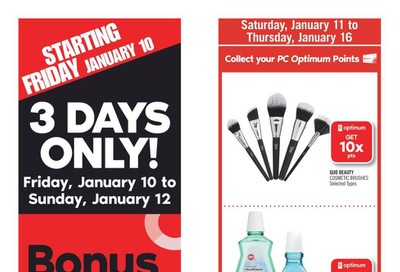 Shoppers Drug Mart (Atlantic) Flyer January 11 to 16