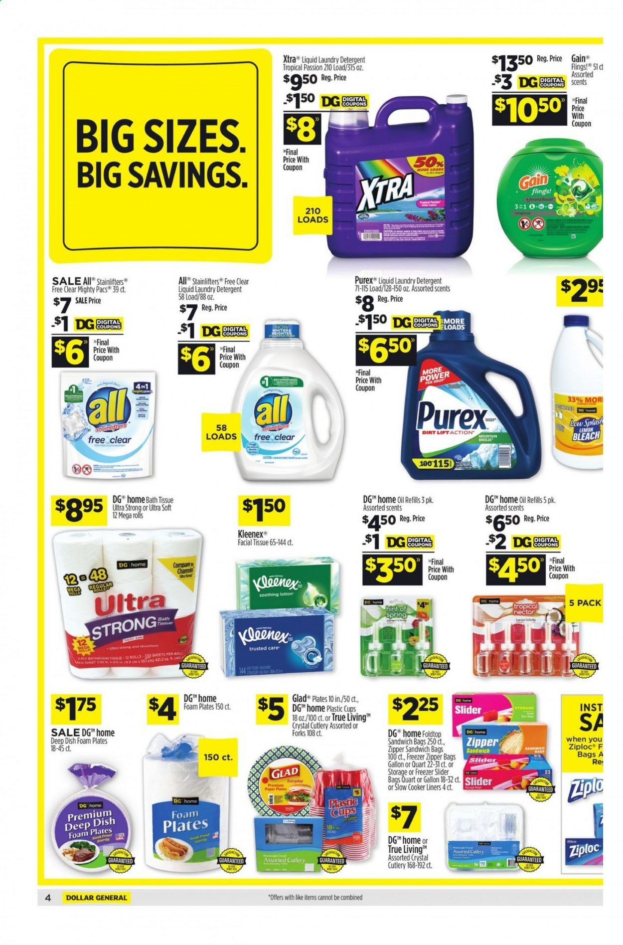 Dollar General (IA, IL, MI, MN, NE, NY, OH, OK, PA) Weekly Ad Flyer December 27 to January 2