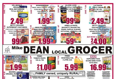 Mike Dean's Super Food Stores Flyer January 10 to 16