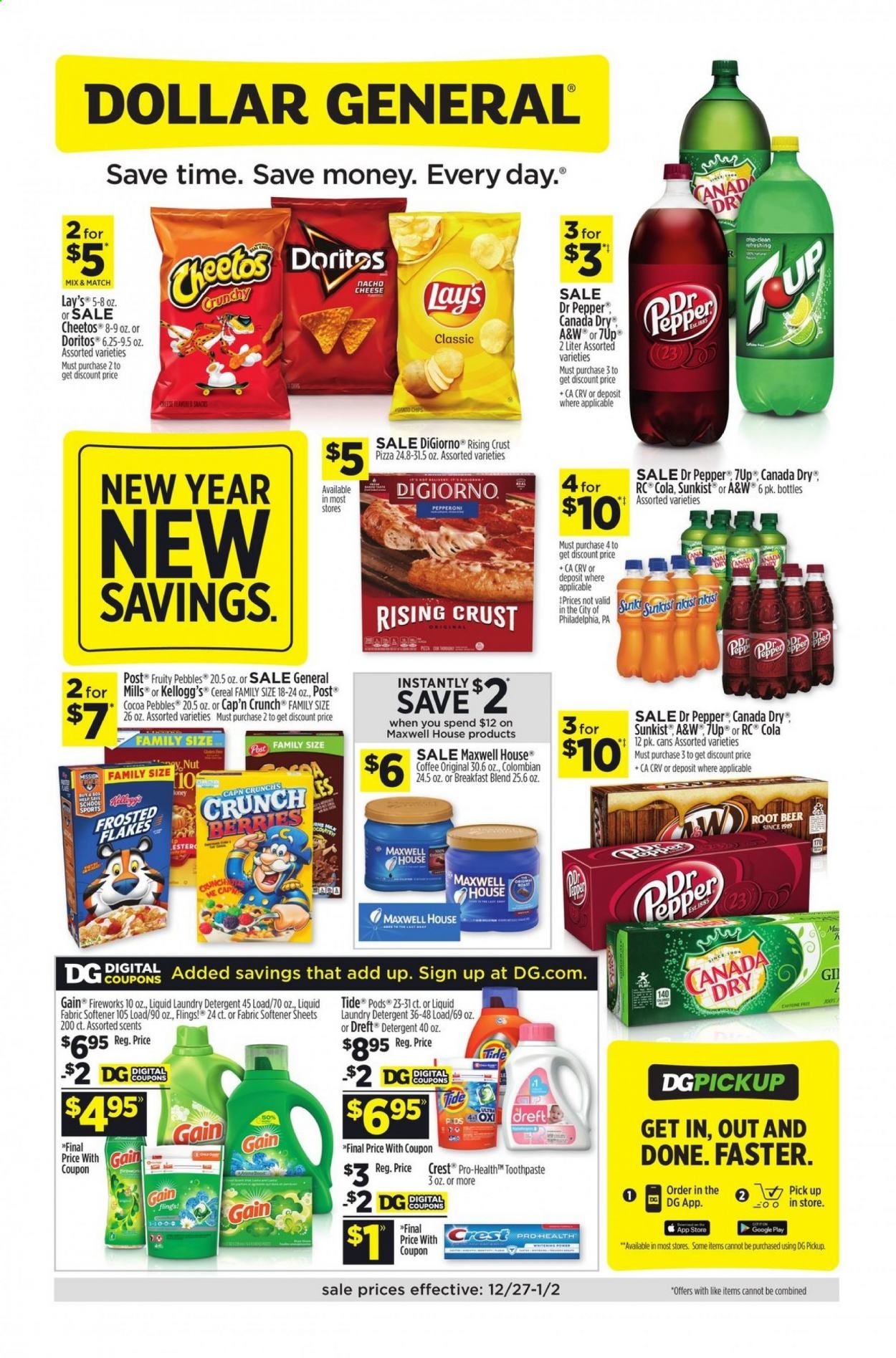 Dollar General (AZ, CO) Weekly Ad Flyer December 27 to January 2
