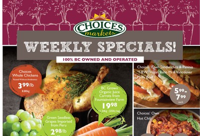Choices Market Flyer January 9 to 15