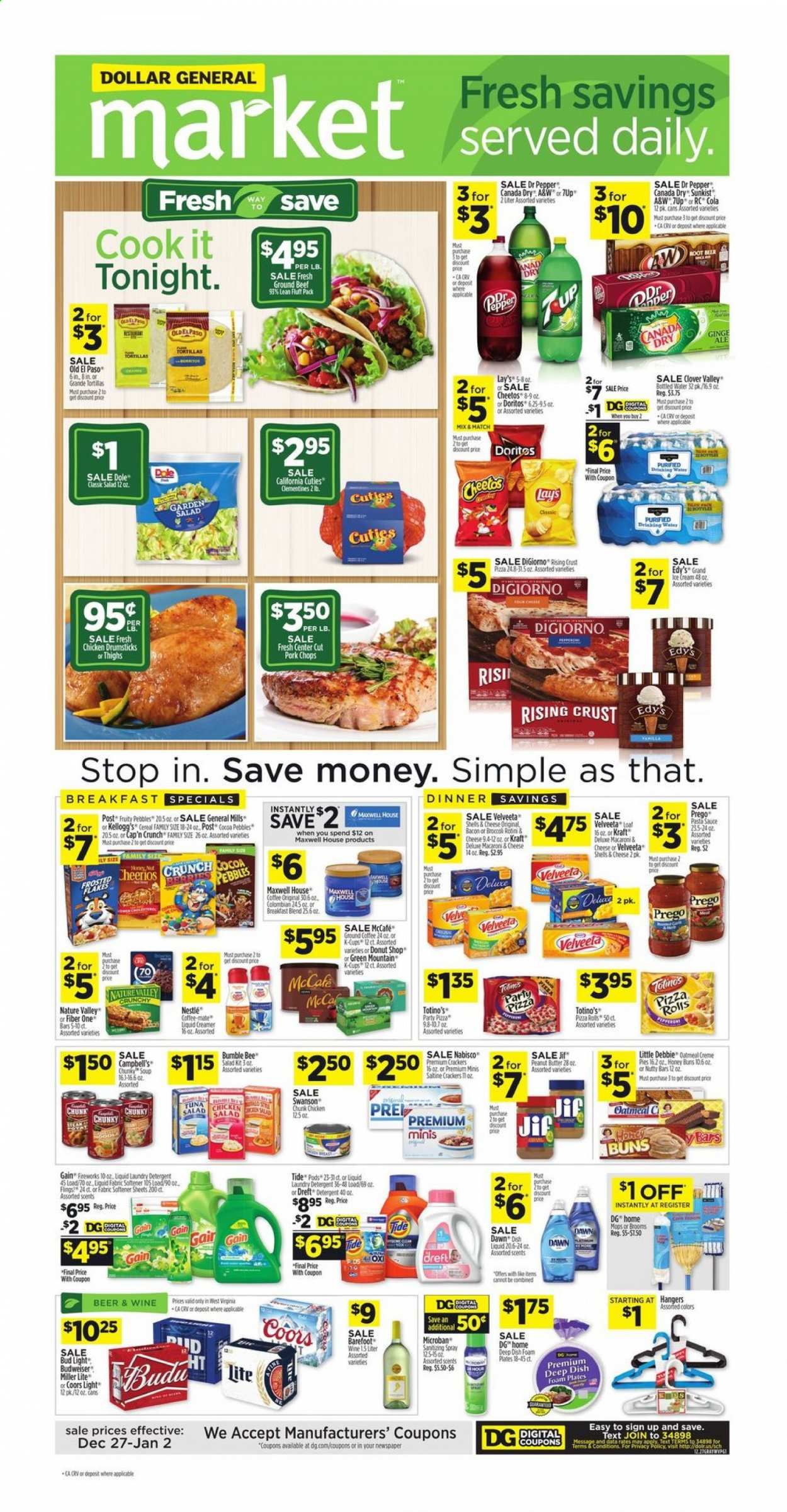 Dollar General (WV) Weekly Ad Flyer December 27 to January 2