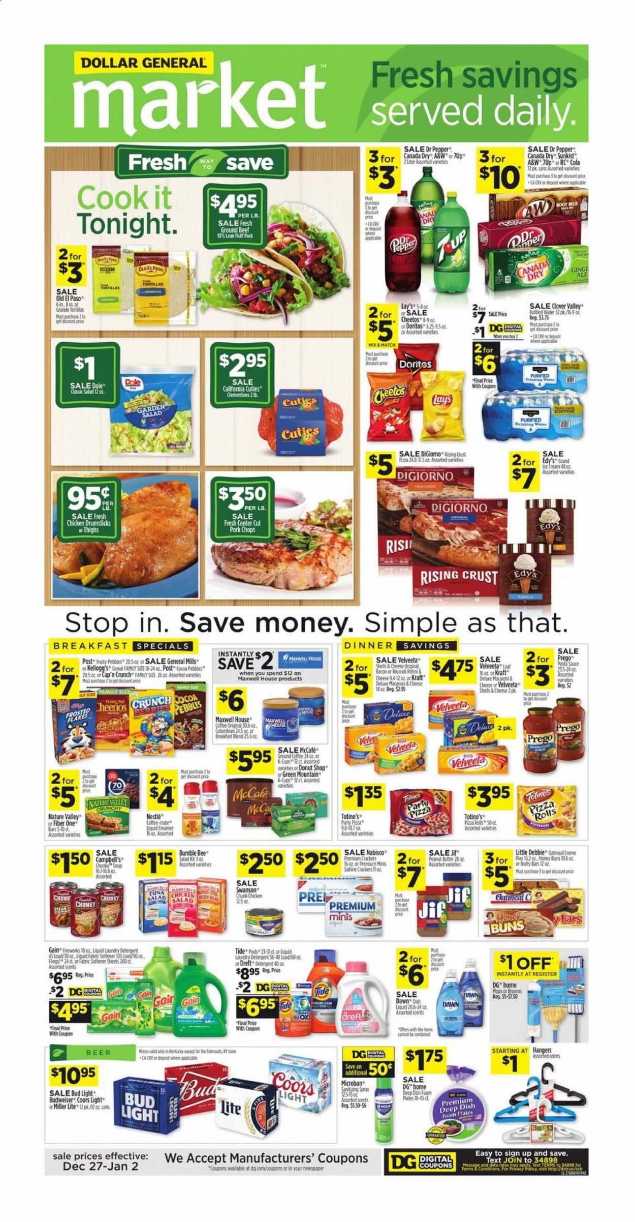 Dollar General (KY) Weekly Ad Flyer December 27 to January 2