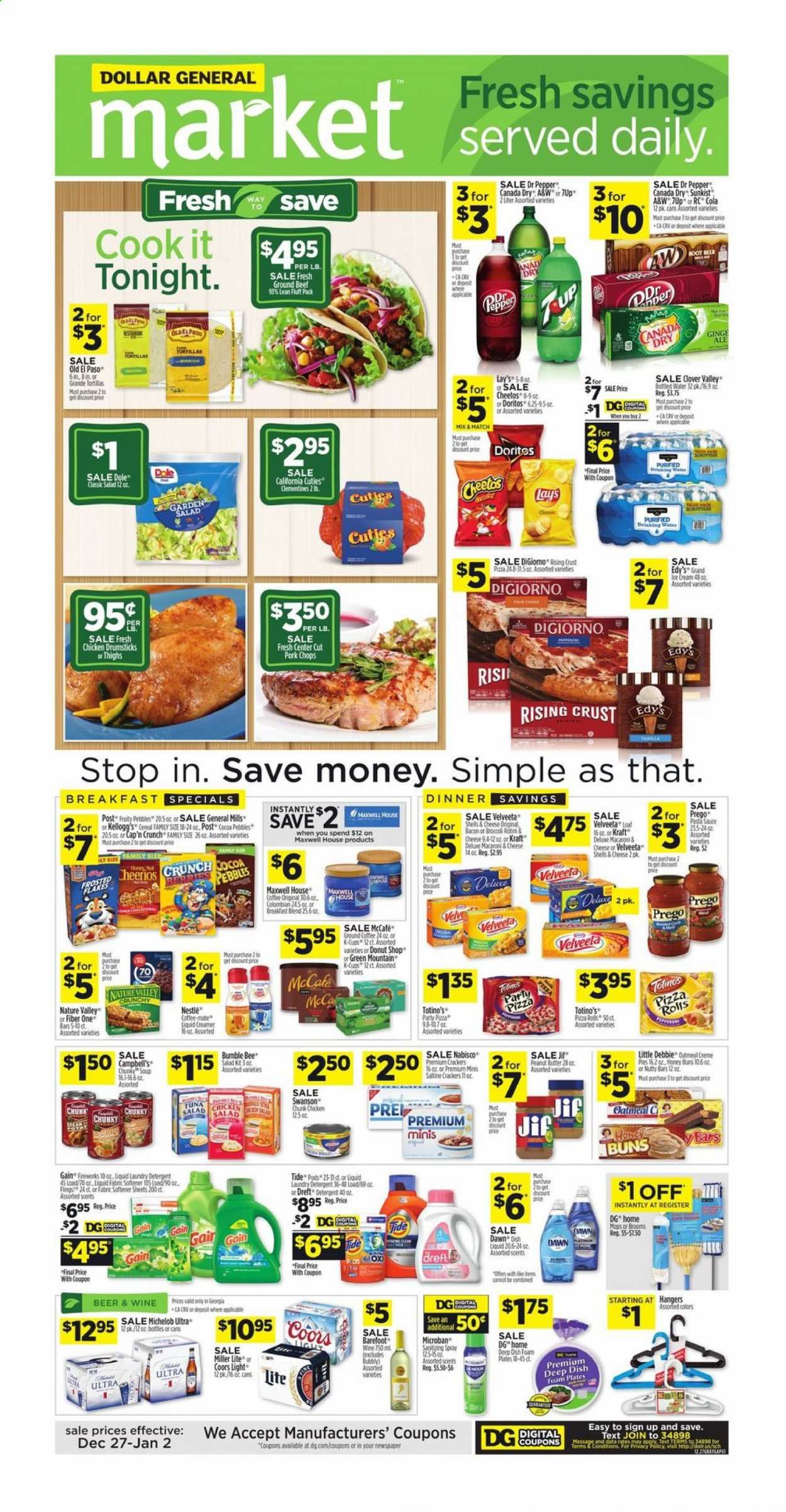 Dollar General (GA) Weekly Ad Flyer December 27 to January 2