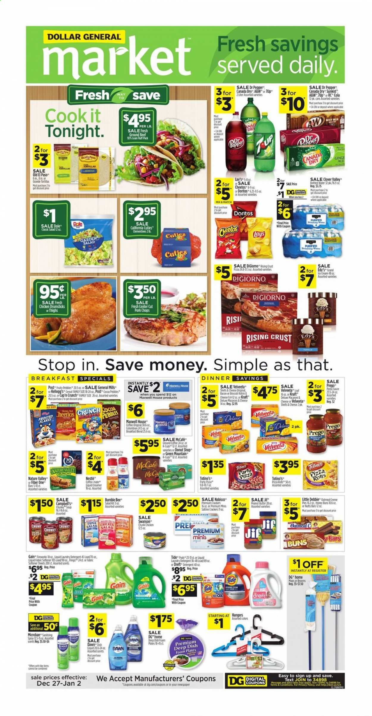 Dollar General (AL, GA, KY, LA, TN) Weekly Ad Flyer December 27 to January 2