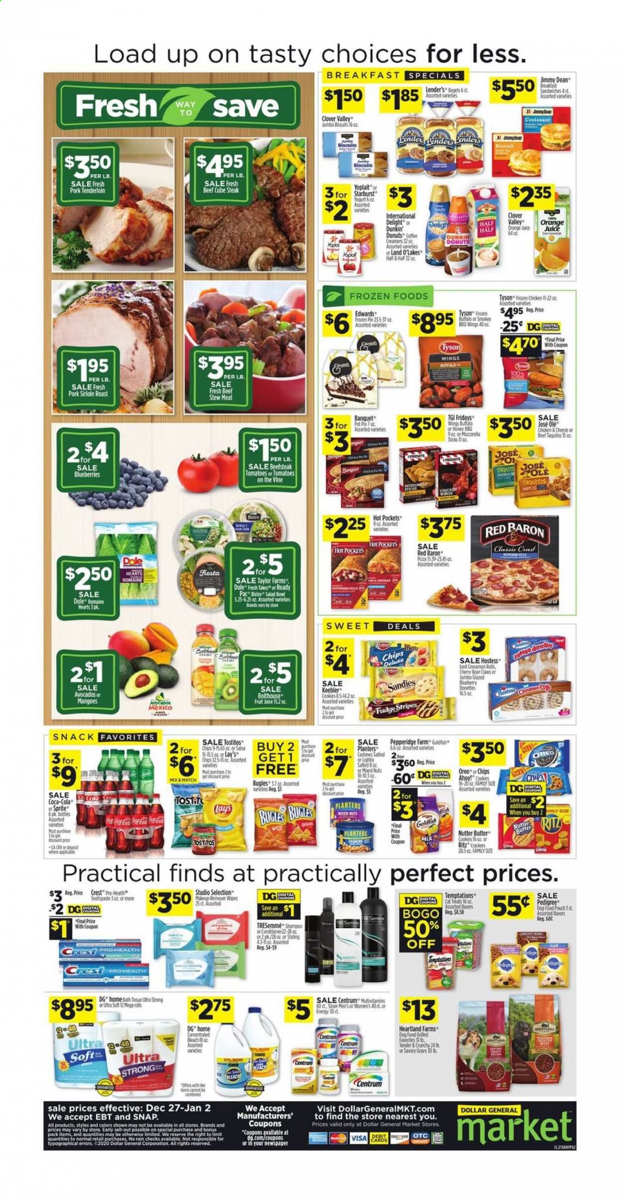 Dollar General (AL, GA, KY, LA, TN) Weekly Ad Flyer December 27 to January 2