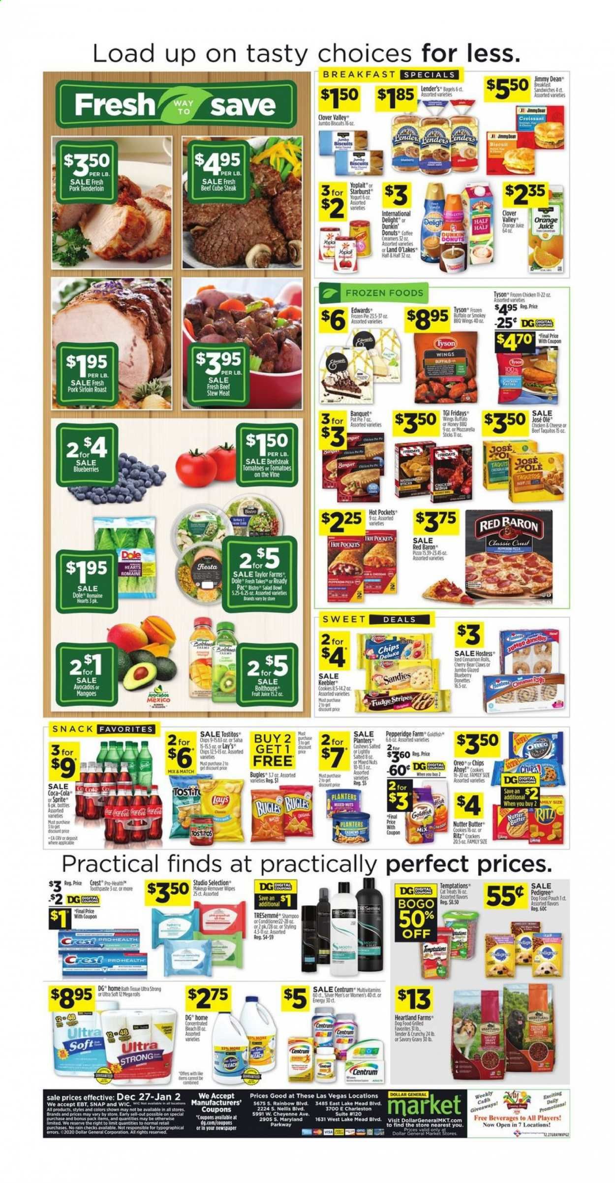 Dollar General (NV) Weekly Ad Flyer December 27 to January 2