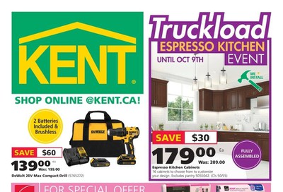 Kent Building Supplies Flyer September 26 to October 2
