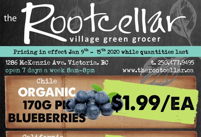 The Root Cellar Flyer January 9 to 15