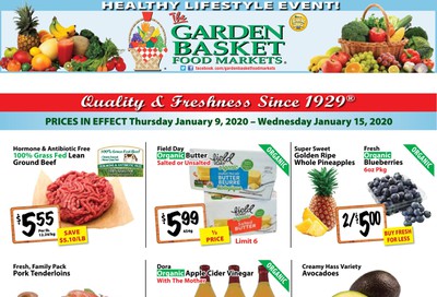 The Garden Basket Flyer January 9 to 15