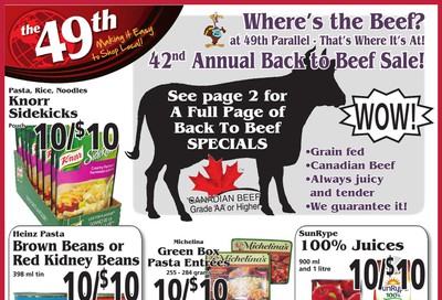The 49th Parallel Grocery Flyer January 9 to 15