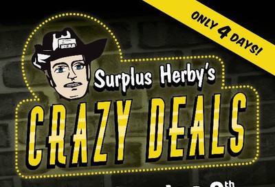 Surplus Herby's Flyer January 9 to 12
