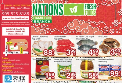 Nations Fresh Foods (Hamilton) Flyer January 10 to 16