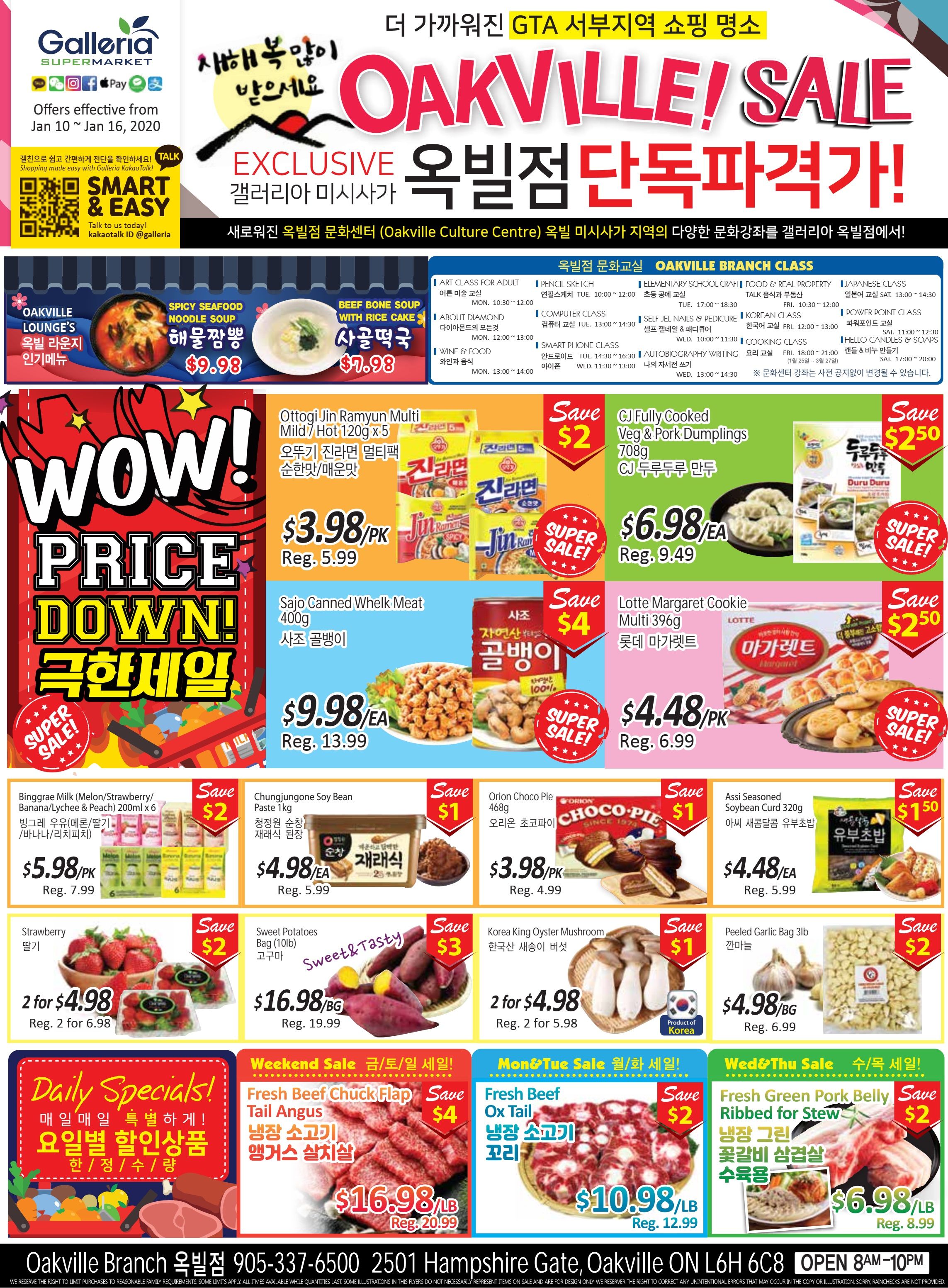Galleria Supermarket Flyer January 10 to 16