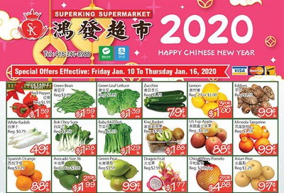 Superking Supermarket (North York) Flyer January 10 to 16