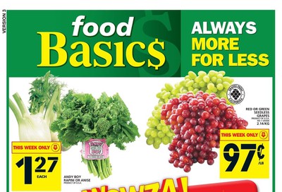 Food Basics (Hamilton Region) Flyer September 26 to October 2